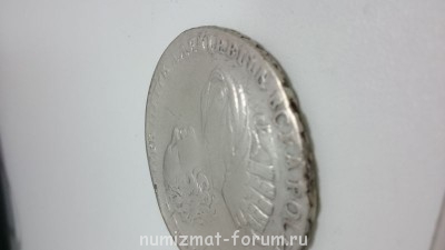 Продам серебрянную монету Петра 1. - DSC_0384.JPG