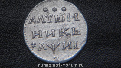 Алтынник 1718 года - DSCN2705.jpg