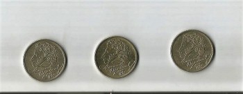 1 рубль А.С.Пушкин м 1999