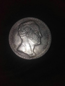 Монета 1722-1723 год 1 рубль - IMG_7786.JPG