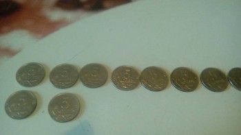 продаю 5 копеек 2001 2002 ну и тогдалие