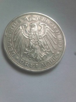 3 Марки 1915 Пруссия Мансфельд - 7068000677.jpg