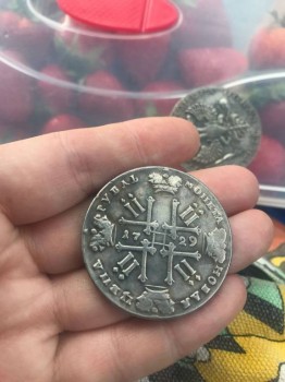 Рубли 1725 и 1729 года - IMG-20180520-WA0007.jpg