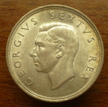 продам 5 шиллингов 1949г ЮАР в капсуле - P1620161.JPG