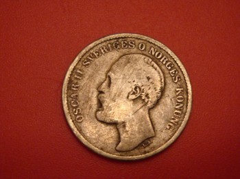 2 kronor Oscar 2 1876 серебро . Оценка. - DSC08852.JPG